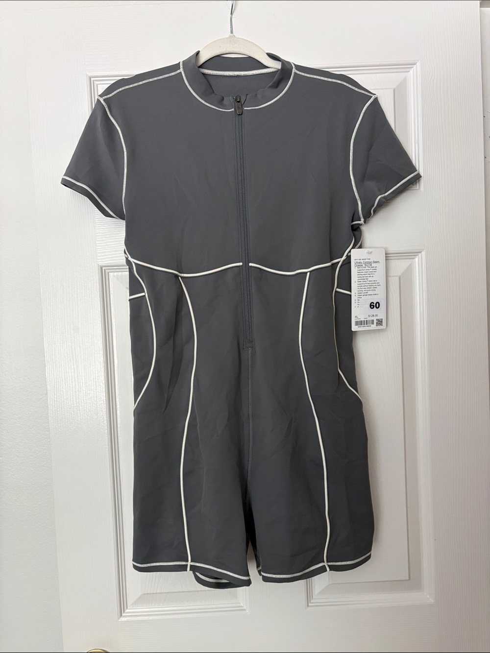 Ultralu Contour-Sean Onesie Gray XL